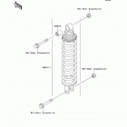 Ninja 500R (EX500-D10) Амортизатор