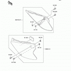 KX100 (KX100-D3) Боковые обтекатели