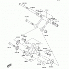 KLX125L (KLX125-B3) Задняя подвеска