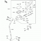 KDX220R (KDX220-A11) Главный тормозной цилиндр,передний