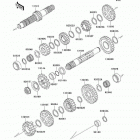KLR650 (KL650-A19) Трансмиссия