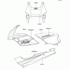 Ninja 500R (EX500-D12) Decals(ebony)(d12)