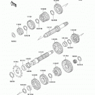 KDX220R (KDX220-A11) Трансмиссия