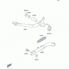 KDX50 (KDX50-A2) Педаль тормоза