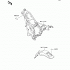 KDX220R (KDX220-A11) Наклейки предупреждения