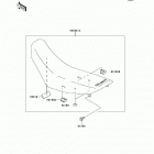 KDX220R (KDX220-A11) Сидение