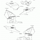 NINJA ZX-12R (ZX1200-B4) Decals(c.p.blue)(b4)(cn)