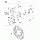 KDX220R (KDX220-A11) Front brake(a11 / a12)