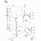 KX85 (KX85-A3) Задний торм цилиндр