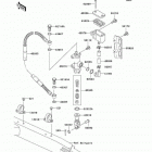 KLX300R (KLX300-A10) Задний торм цилиндр
