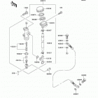 Police 1000 (KZ1000-P22) Rear master cylinder(p21 / p22 / p24)