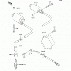 Ninja 500R (EX500-D10) Система зажигания