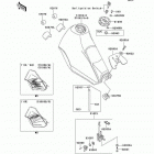 KLR250 (KL250-D22) Топливный бак