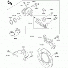 KDX220R (KDX220-A11) Rear brake(a11 / a12)