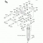 KX100 (KX100-D3) Задняя подвеска