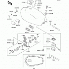 Police 1000 (KZ1000-P22) Fuel tank(p21 / p22 / p24)