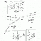 ZR-7S(ZR750-H4) CANADA ONLY Руль