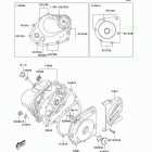 KLX125L (KLX125-B3) Крышки двигателя