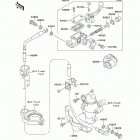 KX85 (KX85-A3) Главный тормозной цилиндр,передний