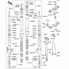 KX85 (KX85-A3) Передняя вилка
