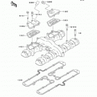 ZR-7S(ZR750-H4) CANADA ONLY Крышка головки цилиндров