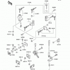 Ninja 500R (EX500-D10) Замок зажигания