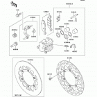 KX100 (KX100-D5) Front brake(d4 / d5)