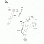 ZR-7S(ZR750-H4) CANADA ONLY Подножка