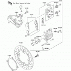 ZR-7S(ZR750-H4) CANADA ONLY Rear brake(h4 / h5)