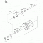 KX250 (KX250-M2) Переднее колесо