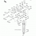 KX85 (KX85-A3) Задняя подвеска