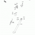 KLR650 (KL650-A19) Подножка