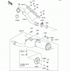 KLX300R (KLX300-A10) Глушитель