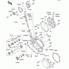 KX100 (KX100-D4) Engine cover(s)(d4 / d5)