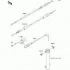 KLX110 (KLX110-A2) Тросы управления