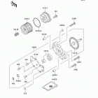 KLX300R (KLX300-A10) Масляный насос
