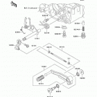 ZR-7S(ZR750-H4) CANADA ONLY Механизм переключения передач