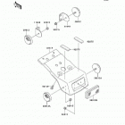 KDX220R (KDX220-A11) Отражатели