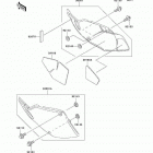 KLX300R (KLX300-A10) Боковые обтекатели