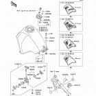 KLR650 (KL650-A19) Топливный бак