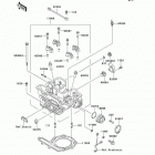 KLR250 (KL250-D17) Головка цилиндра