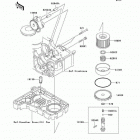 ZR-7S(ZR750-H4) CANADA ONLY Масляный и водяной насос. фильтр масленый