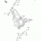 KDX220R (KDX220-A11) Рама