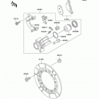 KLR250 (KL250-D22) Front brake(d21 / d22)