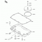Ninja 500R (EX500-D10) Поддон картера