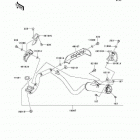 KLX110 (KLX110-A2) Глушитель