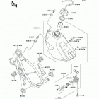 KX85 (KX85-A3) Топливный бак