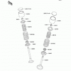 KLR650 (KL650-A19) Клапана