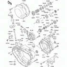 KDX220R (KDX220-A11) Крышки двигателя