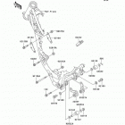 KX85 (KX85-A3) Крепление двигателя